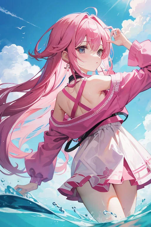 Pink Hair Deep Sea