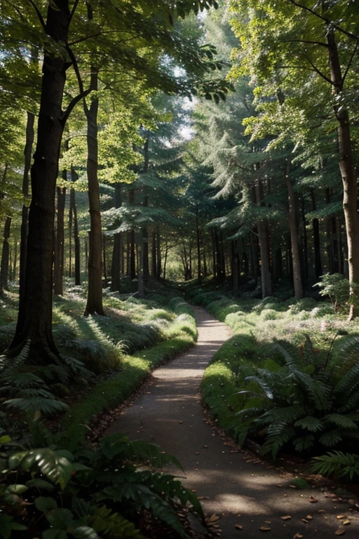 fantasy forest like the one in wonderland