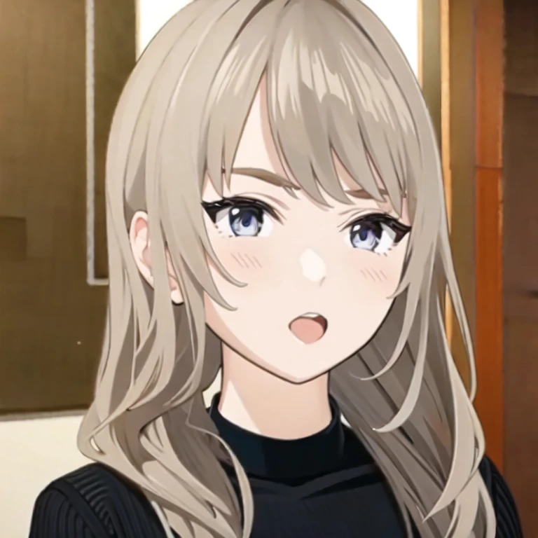 (masterpiece, best quality:1.2), 1girl, solo,long hair,gray hair,gray eyes