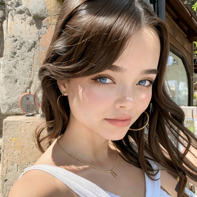 best quality, masterpiece, ultra high res, photorealistic, 1girl, offshoulder