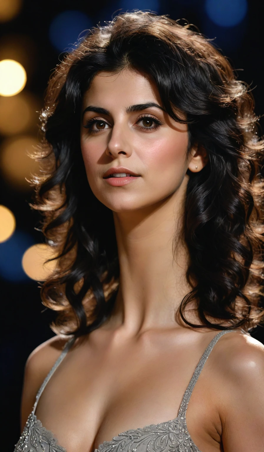 A highly detailed and intricate prompt featuring Georgian singer Katie Melua, with a small bust, erect nipples, and goosebumps on her skin, excited areolas of her breasts.

(high-quality,4k,8k,highres,masterpiece:1.2),ultra-detailed, (realistic,photorealistic,photo-realistic:1.37),HDR,UHD,studio lighting,ultra-fine painting,sharp focus,physically-based rendering,extreme detail description,professional,vivid colors,bokeh.

(katie melua),(female singer),(georgian singer),(beautiful detailed eyes),(beautiful detailed lips), (extremely detailed eyes),(long eyelashes), (small bust),(erect nipples),(goosebumps on skin),(excited areolas),(excited expression),(dark hair),(long hair), (casual clothing) [minimalistic],(soft background), (subtle atmosphere),[calm colors),(gentle lighting).