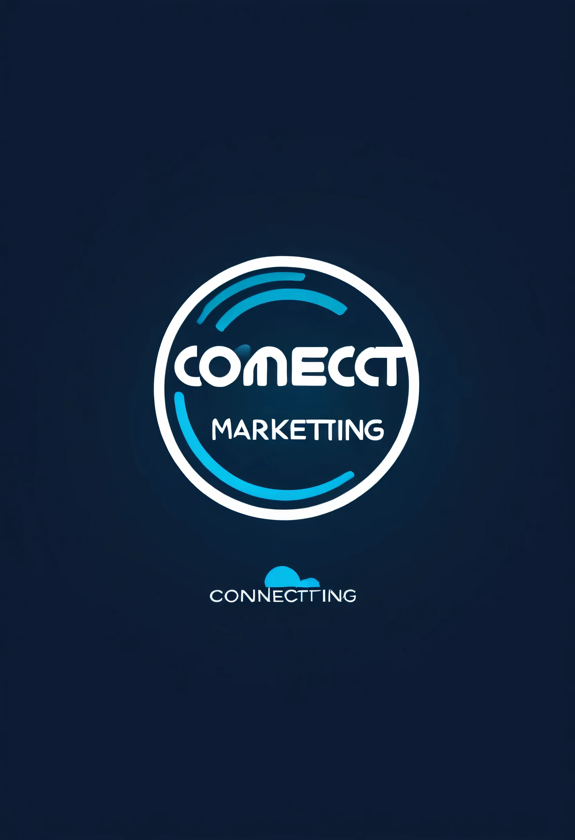 Crie  uma logo com  o nome Conect Marketing 