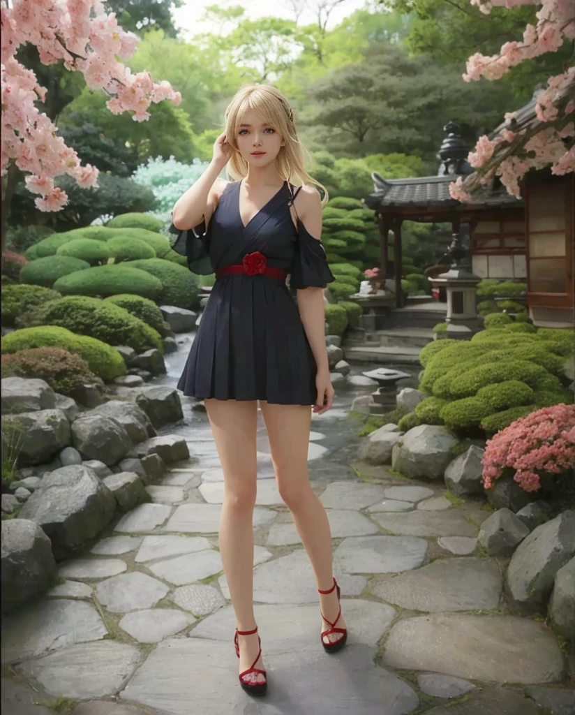 Marie Rose, light blue eyes, (best quality, ultra-detailed), (realistic:1.37), beautiful and detailed face, ultra-realistic texture, delicate face, delicate body, red lipstick, bright colors. High definition, 8k. athletic body
