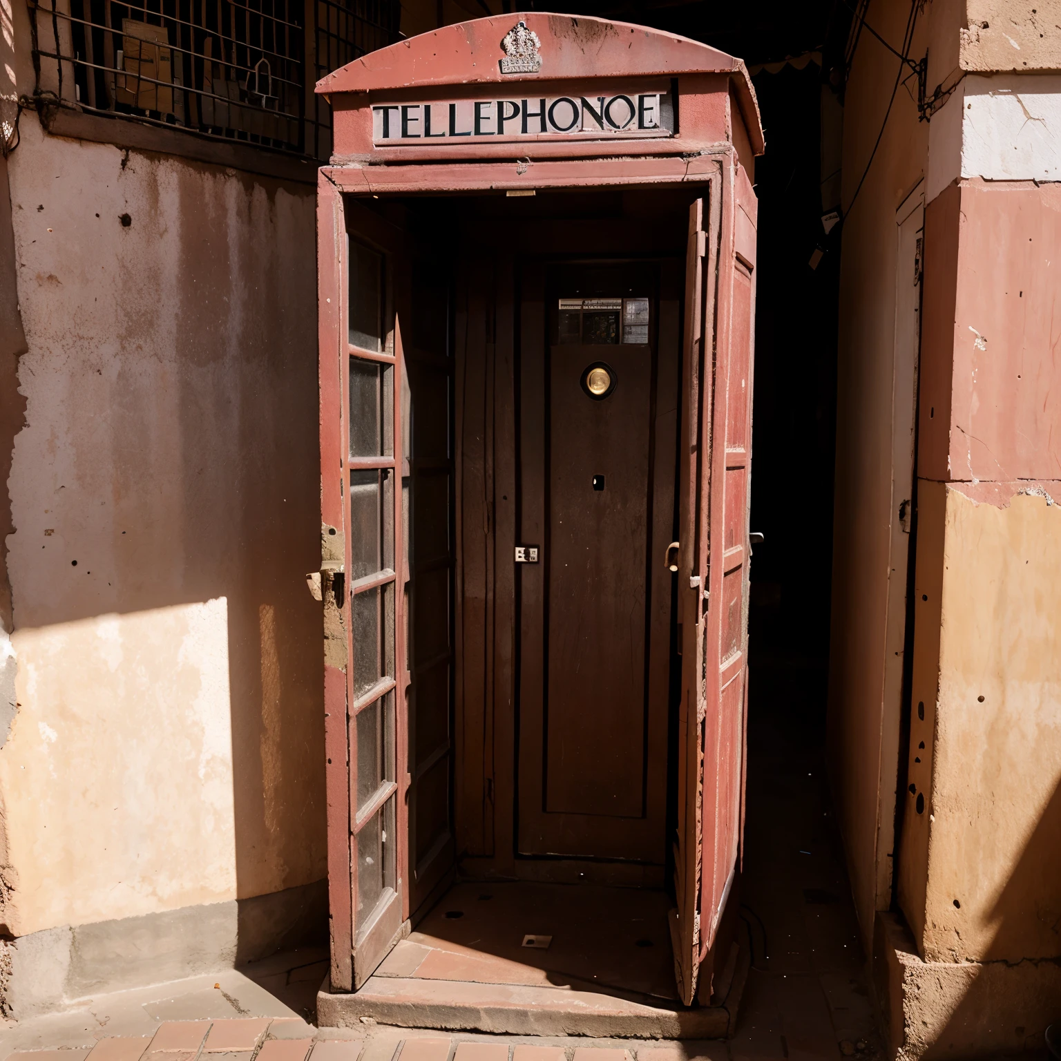 Telephone booth Marrakech