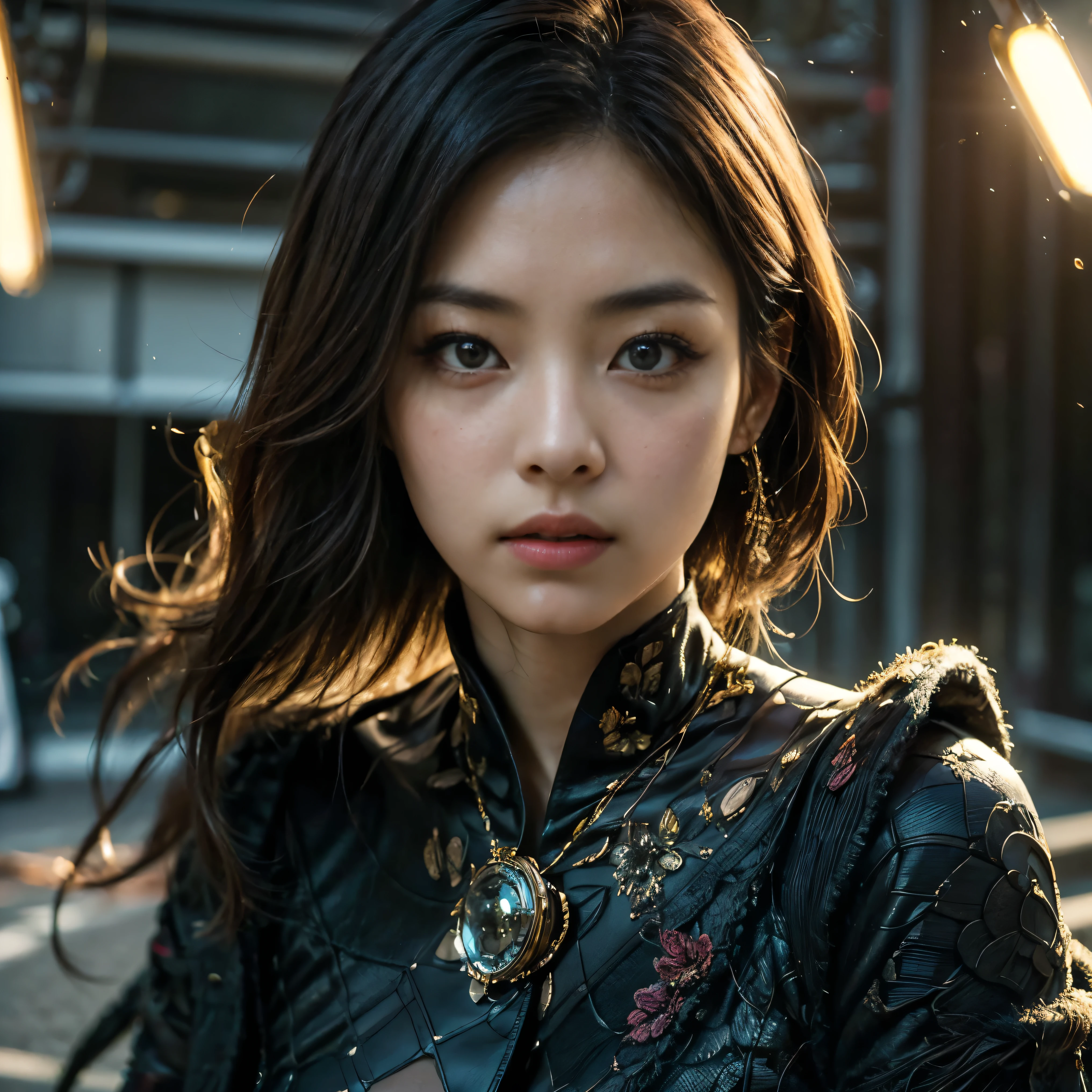(High Resolution、masterpiece:1.2)、(Future、Innovative:1.1)、(high tech、Artistic:1.1)、Beauty、Conceptual、unique beauty、Advanced Technology、Artistic Fusion、striking appearance、Technology inspiration、Enchanting 、(detailed、Real:0.9) Eyes and lipodern elegance、Bright colors、experimental style、A strong and confident pose、Creative lighting、Intricate details、3D rendering、Eye-catching design、Combining science and art、Sophisticated Fashion、Unexpected elements、Unparalleled beauty、[Unconventional]、[abstract]、Dynamic configuration、Digital Transformation、Awe-inspiring artwork、Bright atmosphere、Unconventional materials、Visually stunning landscapes、(Ultra-sharp focus)、(Super detailed、Surreal: 1.1) rendering、Impeccable craftsmanship、Perfect symmetry、Innovative use of light、transcendental aesthetics、The epitome of futuristic charm、unique personality、Lens flare、Cutting-edge fashion、A visionary work、Emerging art movements、Effortless charm、Enchanting atmosphere、Dazzling visual effects 、A vision of the future of femininity、Unmatched imagination、Fantastic and modern、Innovative portraits、An unforgettable visual experience、Discomfort、State-of-the-art technology