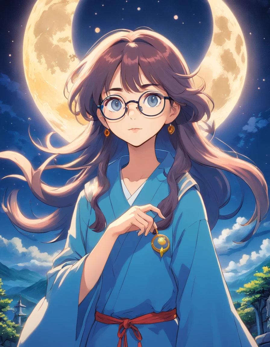 Moon Summons　woman　Glasses