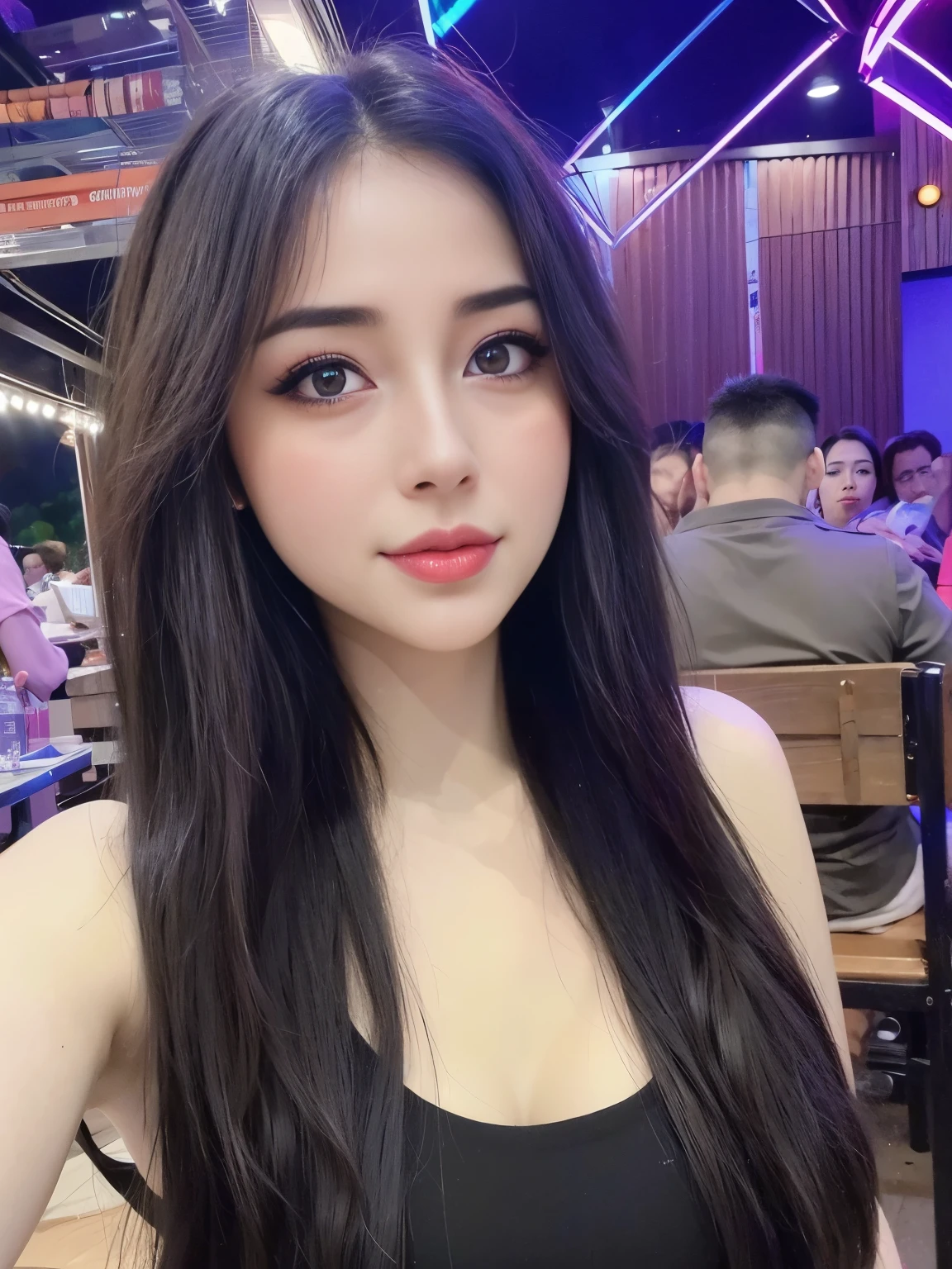 ((Best quality, 8k, Masterpiece :1.3)), Sharp focus :1.2, A pretty girl 24 years old with perfect figure :1.4, Slender abs :1.3, Raw photography、超A high resolution, full body, Best Quality, Ultra High Definition, (Photorealistic:1.4), Detailed Photo, Smiling, Sexy, Facing Camera, Close-up (Masterpiece: 1.3), (8K, Photorealistic, Best Quality: 1.4), (1girl), Beautiful Face, (Realistic Face),Beautiful Hairstyle, Realistic eyes, beautiful detail eyes, (realistic skin), beautiful skin, (sweater), absurd, attractive, ultra high resolution, ultra realistic, high definition, golden ratio,Good hands、10、high-reaster-piece、highest quality、head:1.3、((Hasselblad photo))、Fine Skin、crisp focus、(Light like a movie)、gentle lighting、Dynamic Ungle、[:(detailed face:1.2):0.2]、
Negative Pro, smiling, ((detailed face )),(detailed body ) , (((The massage central))), (((room master))), Highly detailed face and skin texture, Detailed eyes, Double eyelid,big breasts,masterpiece,super fine eyes,super fine hand,Wearing jewelryrealistic, face zoom, perfect makeup