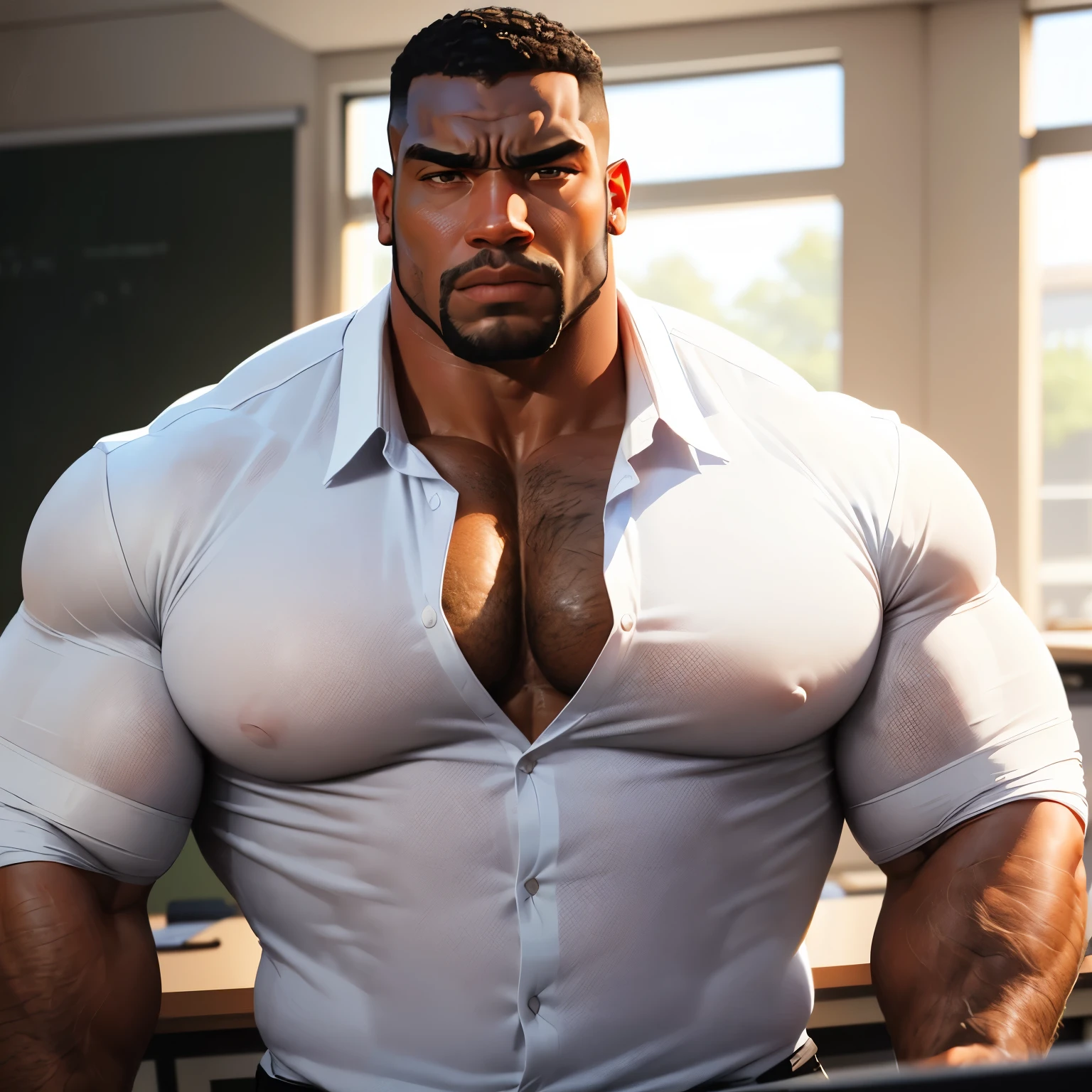 Office suit and showing hairy chest close up focus on wetty bulge indian perfect wetty big hairy monster erected bulge in pant, masterpiece, seductive