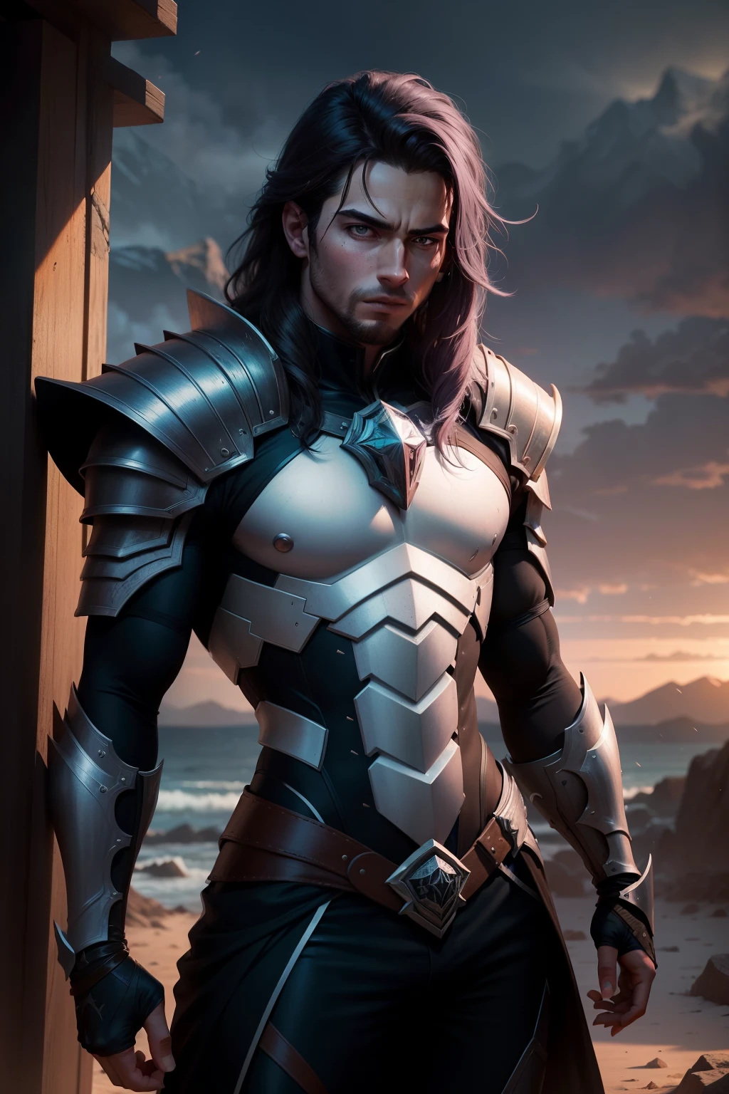 Em um reino enclausurado por trevas e medo, uma antiga lenda ganha vida quando a sombra aterrorizante do "Devouring Twilight" emerge das profundezas proibidas. They say that only the legendary "Armadura da Aurora" has the power to stop you. O jovem cavaleiro Eamon, determinado e destemido, is chosen by the Elder Oracle to face this unimaginable threat.