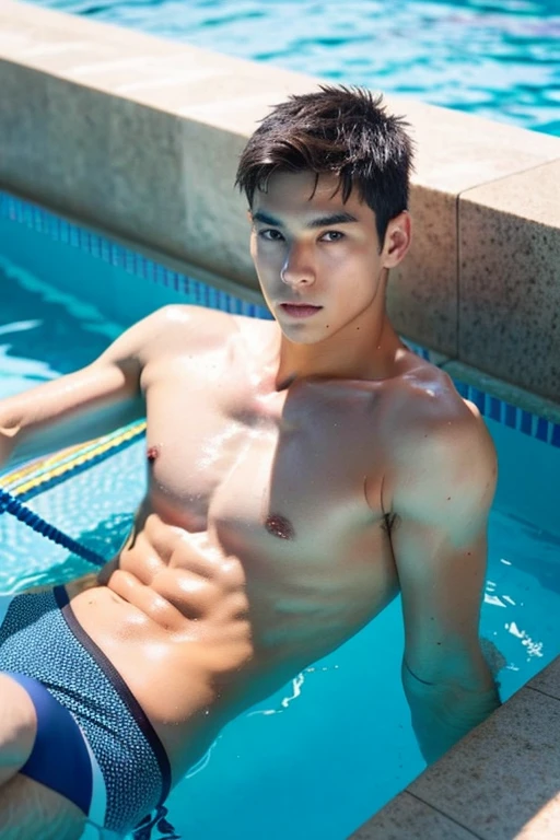 male Age 27 swimwear Swimming