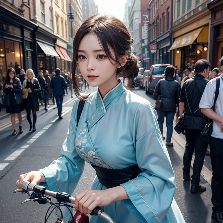 As a high-resolution image of an old bicycle parked on the busy street of Baker Street. This bike boasts exquisite detailing and a vintage aesthetic., Capturing the essence of a bygone era. rider, Hair fluttering in the wind, They run confidently through the crowded streets.、It gives me joy and happiness。.
Focus on the highest quality, An image made to be a masterpiece in itself. Boasting 8K resolution, Perfectly capture every intricate detail、can be displayed. The image quality is unparalleled, Create a visually stunning experience for your audience. The overall image exudes an award-winning aura., Showcasing the skill and artistry involved in the creation.
rider's anatomy is depicted with utmost accuracy, Displaying the shape and movement of the human body. 表情豊かなeyeが見る人の注eyeを集める, Create a warm and inviting atmosphere with a bright and smiling face. riderの輝く白い肌は超高解像度で精巧に表現されています, Highlight subtle textures and nuances.
The face is at the center of the image, Drawn with meticulous attention to detail. All Contours, Features, Facial expressions are captured with great accuracy. Viewers can immerse themselves in ultra-high resolution detailed faces, Marvel at the vivid depictions. eye, especially, It is an attractive focal point, Shining with stunning detail and realism.
Add depth and visual interest, The background is a bit blurred, riderと自転車に主な焦点を置く. This creates a sense of movement.、The subject stands out in the bustling street。. The ancient Islamic costumes worn by the riders give off an exotic vibe., enhancing the overall aesthetic of the image. 胸のタトゥーがriderの謎めいた魅力をさらに引き立てている, Symbolize their attractive personality.
The color palette of the image is、Carefully selected to evoke a nostalgic and timeless atmosphere。.