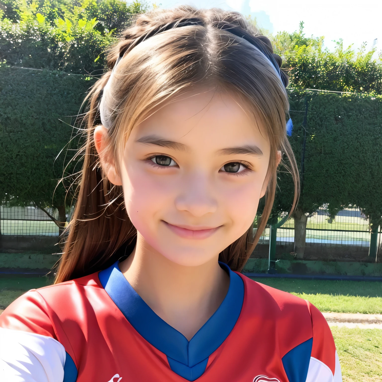。smile、Beautiful eyes、Beautiful colored volleyball uniform,shine、nice、