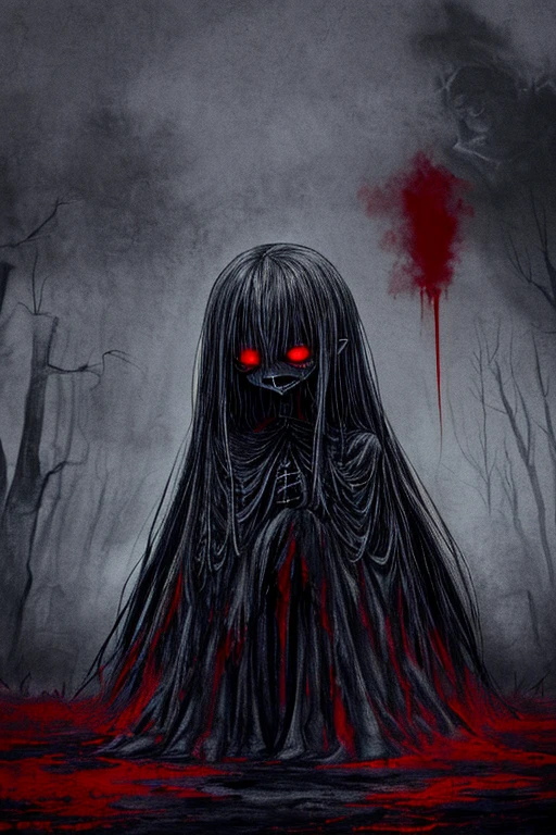 (best quality, highres, ultra-detailed:1.2),(dark, eerie, unsettling),(horror),(blood-red,sinister,terrifying,ominous),(moonlit),(macabre figure in the background),(cracked lava spewing blood),(demonic figure),(angel of darkness),(haunting),(ominous landscape),(red mist),(ominous shadows),(nightmarish),(chilling),(eerie whispers),(gothic),(ominous atmosphere),(sinister presence),(creepy),(trembling trees),(foreboding),(unsettling silence),(dreary),(sinister aura),(mysterious),(nightmare-inducing),(haunted),(dread-filled),(sinister secrets),(ominous glow),(spooky),(malevolent),(uneasy feeling),(terrifying sounds),(dreadful),(mysterious figure),(eerie moonlit scene),(sinister energy),(ghastly),(blood-curdling),(ominous figures),(chilling wind),(macabre landscape),(ominous ambiance),(nightmarish presence),(hauntingly beautiful),(horrific),(gloomy),(supernatural),(chilling moonlight),(eerie stillness),(sinister eyes),(blackened sky),(ghostly),(creepy atmosphere),(unearthly)