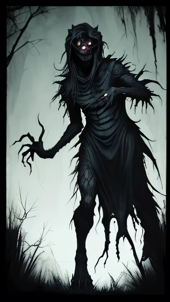 January as a scary monster