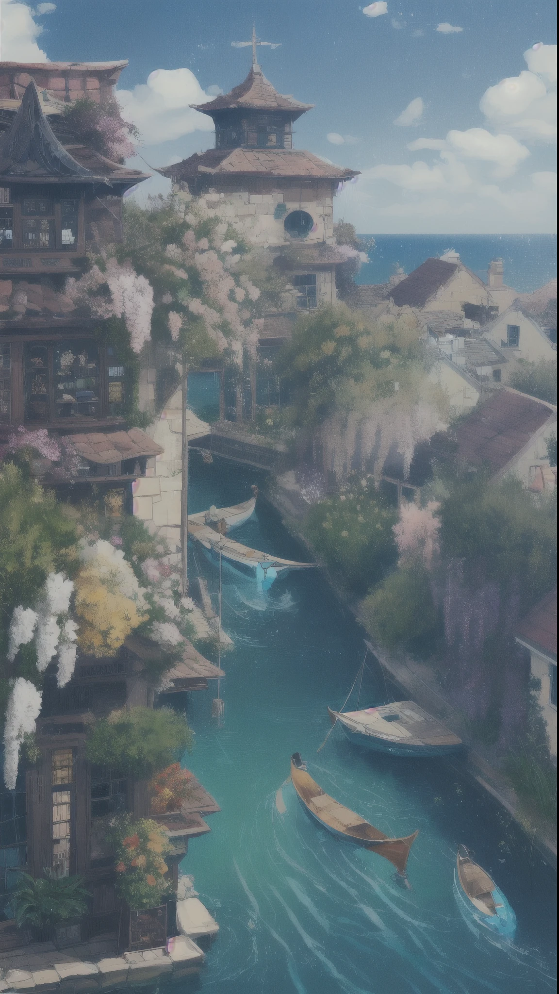 (masterpiece:1.2, high quality), (Pixiv:1.4),Fantasy World, 