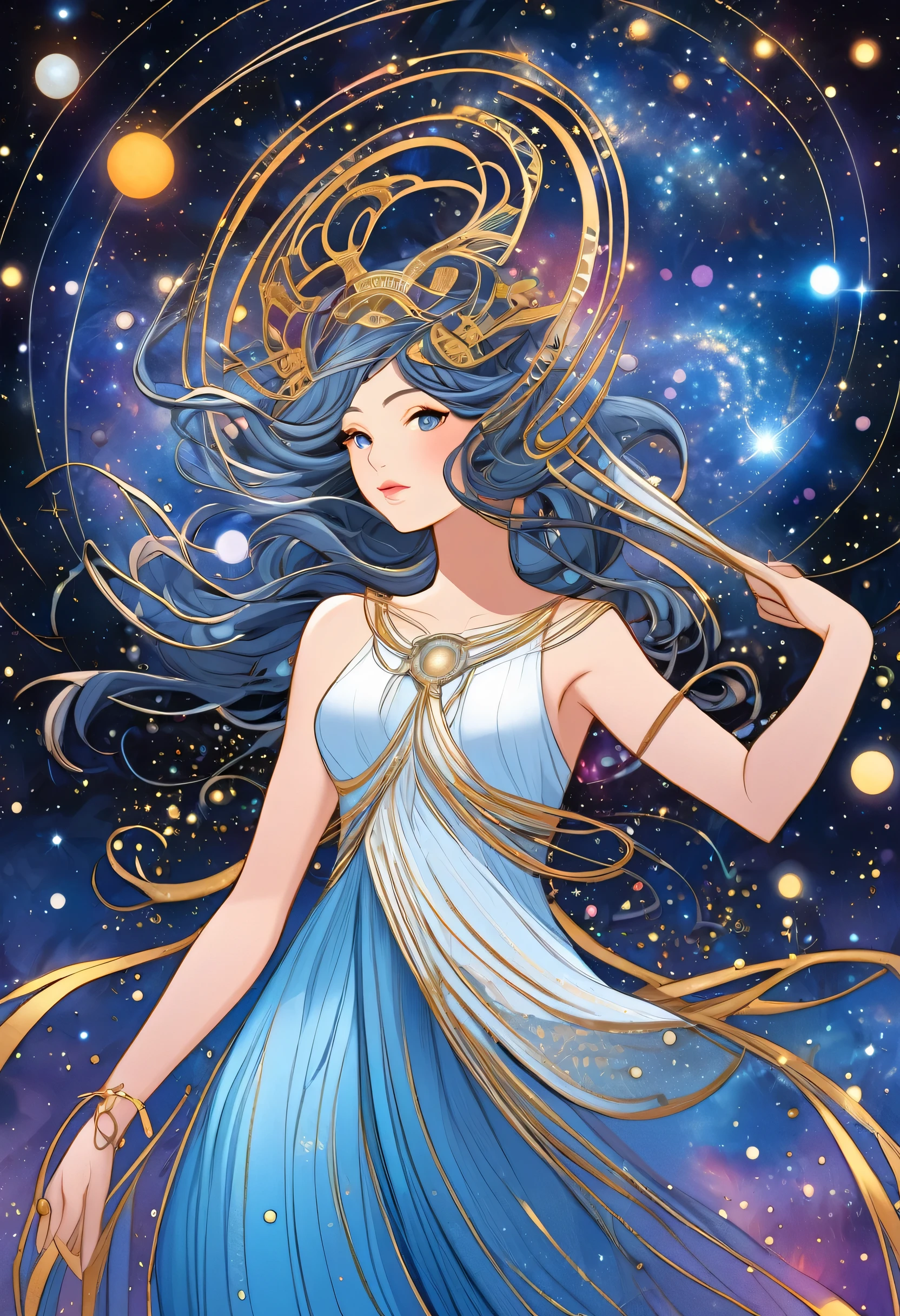 Goddess of the galaxies