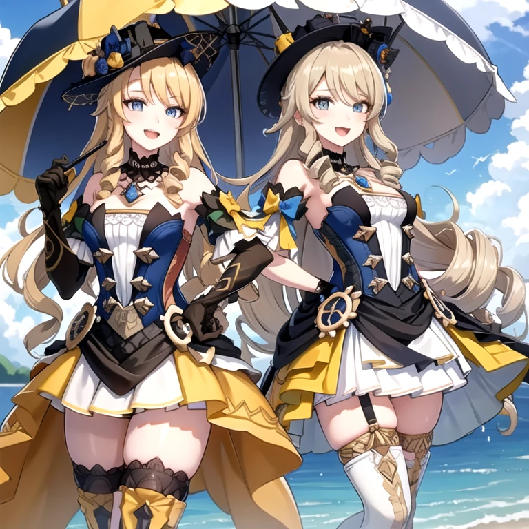 Girl in cyrta outfit busty