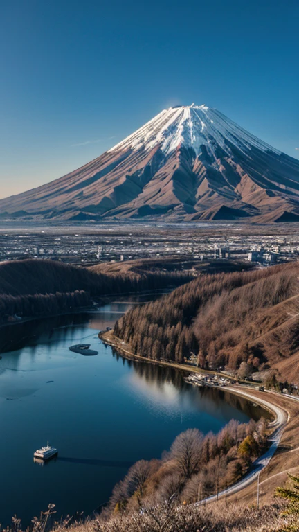 highest quality、、masterpiece:1.8、、、、、、、A spectacular view that will bring you good fortune just by looking at it、A sight that brings peace to the world just by looking at it、A view that will make you healthier and live longer just by looking at it、The summit of Mount Fuji、