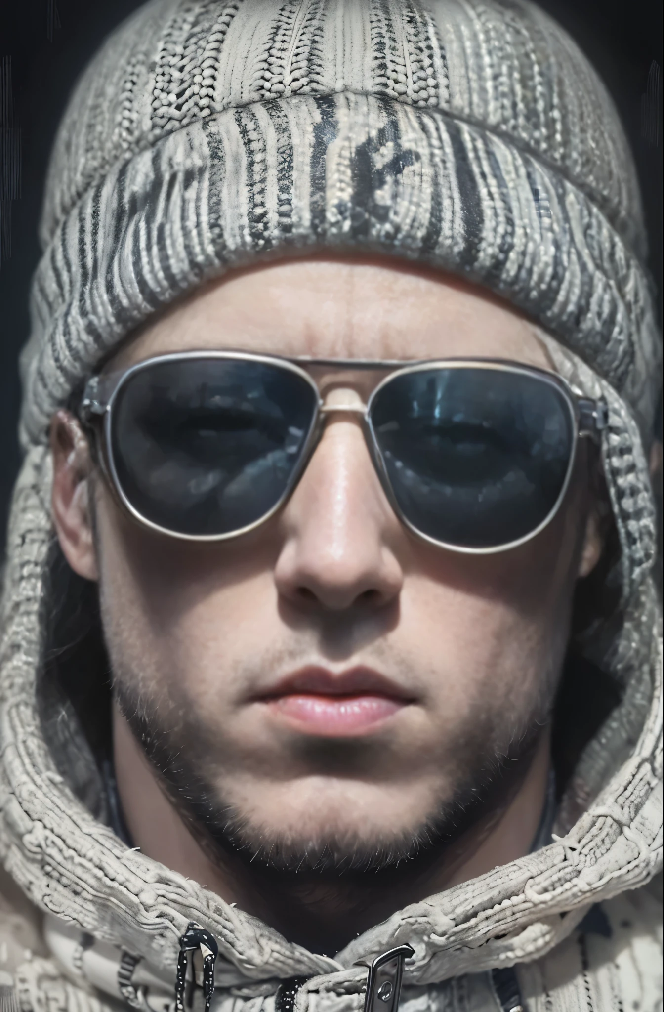 Painting of a white man wearing sunglasses, Dark Background, Knitted hat, Glory and failure, Cigarette in mouth, Eminem, King of Hip Hop, Charismatic Rapper, lose youqself, Award-winning films, top 6 best movie ever imdb list, imdb, 0 0 second movies, promotional Movie Posters, chris nolan movies, Movie Posters promo, Movie Posters, bestselling Movie Posters, top 6 worst movie ever imdb list, Eminem, Promoting the film, Cool Street Fashion, King of the Streets, Check it out, Ultra-detailed paintings inspired by Wow, Art Station Trends, Fantasy art, A complex mess, The art of hitting, Wallop Art, Wow |, Wallop Style, Beautiful character drawings, Urop's painting style, Wow | The buds of art, Unparalleled Beauty Tumbler, Figurative art, Intense oil painting, Detailed monochrome art, Surreal, Avant-garde pop art, Beautiful and expressive paintings, Beautiful artwork illustration, Very dark tones, wonderful, Super Cool Guy, masterpiece, highest quality, Official Art, Men only, Sharp contours, Best Shot, Vector art, Dark Design, Close-up