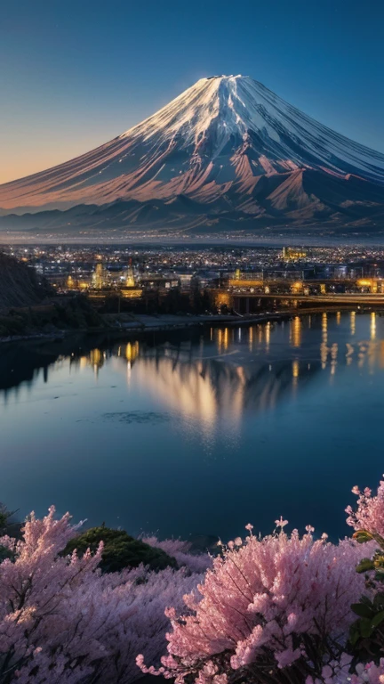 highest quality、、masterpiece:1.8、、、、、、、A spectacular view that will bring you good fortune just by looking at it、A sight that brings peace to the world just by looking at it、、Superb view of Mt. Fuji