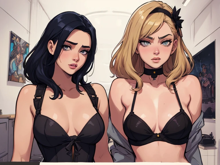Personagens GTA estilo artgerm femininas Yvonne Strahovski estilo de desenho animado:1.2), Woman from Southern Brazil Drawing Art Gaucho Artline white background woman Cartoon image of a woman , roupas sensuais , garota super valente destemida , Ilustra??o estilo desenho animado, estilo de arte dos desenhos animados, estilo de arte dos desenhos animados, digital illustration style, design de personagens altamente detalhado, arte digital detalhada fofa, City fan art, design de personagem retrato, beautiful digital illustration, retrato de alta qualidade, arte em quadrinhos, retrato do design do personagem, Busty without clothes and medium breasts female character two girlfriends Beautiful character pose in dynamic pose two women together Yvonne Strahovski on the left and together with Jennifer Connelly on the right with a symmetrical body with a corset and beautiful breasts, corpo bem definido, delicado e sensual, estilo de desenho animado, digital illustration with each other artgerm style Angelica - Fate/Kaleid Liner Prisma Illya cartoon style digital illustration colorful background diverse attractive woman sesy beautiful female symmetrical breasts beautiful breasts in cartoon style digital illustration art, melhor qualidade,Cartoon style digital illustration style Jill Valentin resident Evil (papel de parede extremamente detalhado da unidade CG 8k), (melhor qualidade), (best illustration), (melhor sombra), absurdos, Realistic lighting, (abismo), lindo brilho detalhado, arte de , Cartoon style digital illustration style artgermstyle Cartoon style digital illustration GTA uma imagem de desenho estilo Cartoon estilo ilustração digital estilo GTAanimado de uma mulher em um top de biquíni e calças pretas, Senna do League of Legends, artgerm extremamente detalhado, arte digital detalhada de anime, Focused, fanart requintada altamente detalhada, Estilo Artgerm, cushart krenz arte chave feminino, princesa de cabelos loiros, fanart best art station, deusa loira, estilo de arte de fantasi