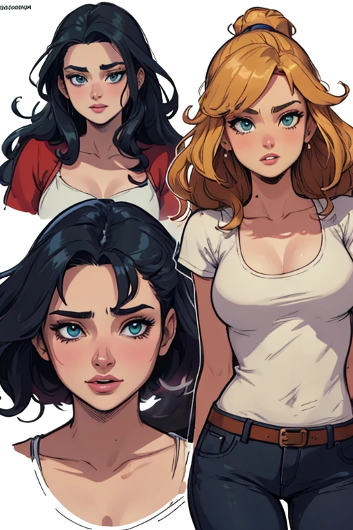 estilo de desenho animado:1.2), fundo branco mulher Imagem de desenho animado de uma mulher , roupas sensuais , garota super valente destemida , Ilustra??o estilo desenho animado, estilo de arte dos desenhos animados, estilo de arte dos desenhos animados, estilo de digital illustration, design de personagens altamente detalhado, arte digital detalhada fofa, City fan art, design de personagem retrato, linda digital illustration, retrato de alta qualidade, arte em quadrinhos, retrato do design do personagem, white background Busty without clothes and medium breasts female character cast of friends aged 80&#39;roupas e 80&#39;hairstyle cartoon style gemstones waist up portrait mode queen of the south Jennifer Connelly scenery GTA dominatrix gold coins chest with jewelry woman in leather clothes walking down the street, vestindo armadura de assassino de couro, armadura de couro skimpy, roupas de couro de fantasia, Roupa de Fantasia, in a leather espartilho, Yennefer, lara croft medieval, bela assassina feminina, fantasia sombria cyberpunk sedutora, Yennefer de Vengerberg, Armadura deslumbrante, weared em armadura de couro, espartilho, em armadura de couro, estilo cartoon, digital illustration, estilo GTA Jennifer Connelly moamente detalhado, arte digital detalhada fofa, Fan art horror character design portrait, digital illustration de cabelo preto cacheado lindo retrato de alta qualidade, arte em quadrinhos, retrato do design do personagem, Personagem feminina peituda, without clothes and with medium breasts, estilo cartoon, mulher com roupas de couro andando pela rua, vestindo armadura de assassino de couro, armadura de couro skimpy, roupas de couro de fantasia, Roupa de Fantasia, in a leather espartilho, Yennefer, lara croft medieval, bela assassina feminina, fantasia sombria cyberpunk sedutora, Yennefer de Vengerberg, Armadura deslumbrante, weared em armadura de couro, espartilho, em armadura de couro, estilo cartoon, digital illustration, estilo GTA Jenn