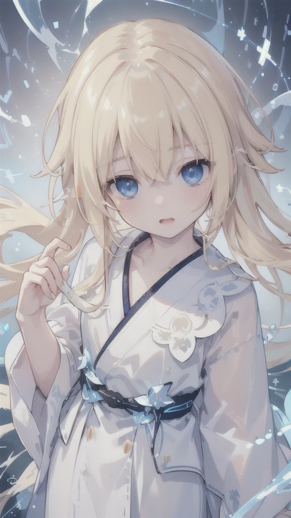 (best quality,ultra-detailed,realistic:1.37),(HDR,UHD),(studio lighting,sharp focus,professional),(portraits,anime),
blonde boy,man,pale eyes,dark robe adorned with glyphs,blue electric currents entwined around the body,a swarm of electric eels made of water flying around.