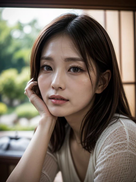 (In 8K,highest quality,masterpiece),(Realistic,RAW Photos,Super Fine Clear),Realistic Light,Detailed skin,Beautiful Japanese Woman,((30-year-old woman,))、work,workwoman'Clothing,suit,Office Fashion,(Long skirt)、Panty shot,White sexy panties,kneeling to spread legs,thin feet、fine grain,Detailed fingers、thin、Sexual,Ecstasy expression,In the hotel bedroom,a place where there are no people,Ecstasy,Asian Eyes Era