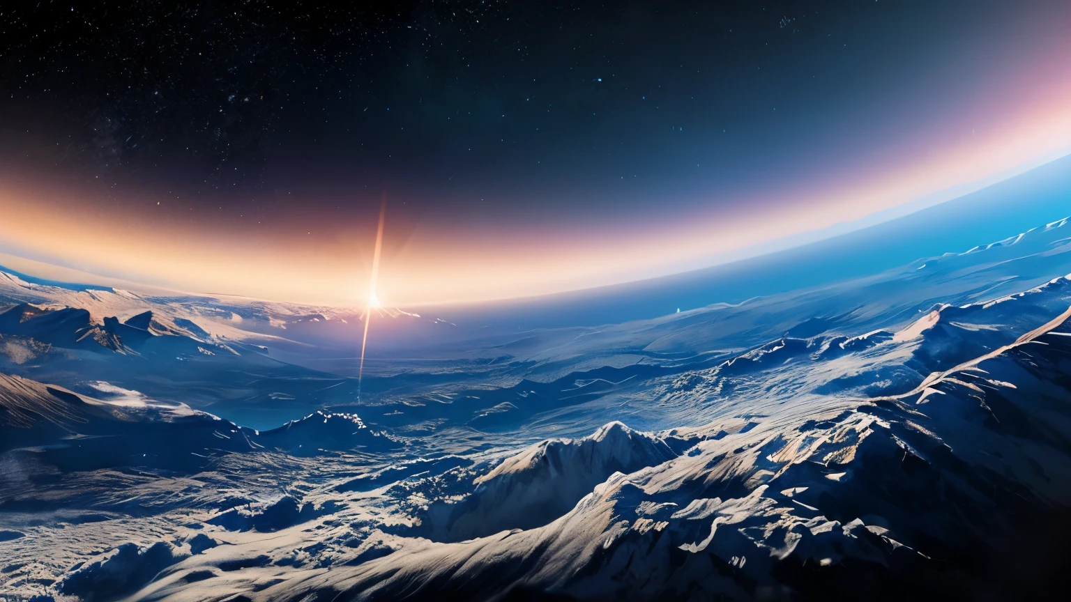Draw a beautiful image of the universe.