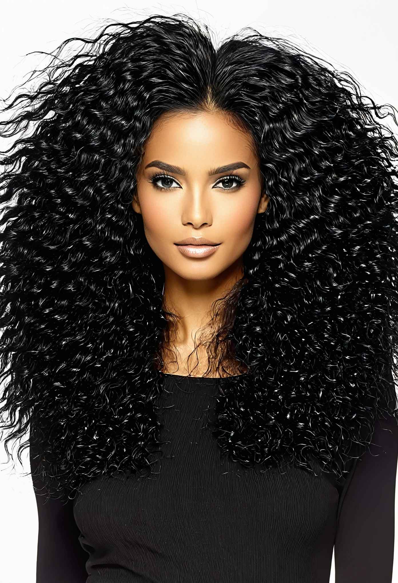 Blanca pelo negro