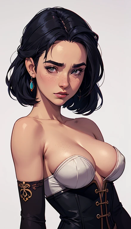 GTA character style illustration and Completely  breasing a little fear Breast size n name: Isabella Cruz white background medium breasts freckled fmione Granger actress strong contours Physical description - long straight hair, tingidos de um marrom vibrante que contrasta com Turnaround sheetsua pele clara. - You reflect a mix of curiosity and determination. - Ela tem uma estatura alta, with a slender and agile figure, evidenciando sua agilidade e destreza. -fundo colorido Design de personagens de retrato, beautiful digital illustration, retrato de alta qualidade, Arte em quadrinhos, Corpo inteiro sensualizando ou pelada. folha de retorno. member return leaf clothes of the day hellish day expression love wearing sadomasochistic clothes Character pose random scenery Style Yvonne Strahovski Cartoon style digital illustration colorful background diverse attractive woman sesy medium breasts beautiful witch cin symmetrical, female girlfriends pose beautiful breasts in cartoon style beautifdynamic digital illustration snow white together with cinderella with body in symmetry a beast with a corset and beautiful breasts, corpo bem definidoPersonagem mruxa Jennifer Connelly com marcas de guerras Imagem de desenho animado de uma mulher . GTA n style illustration, estilo de arte dos desenhos Personagem mulher estilo atompunk Fiona rainha Anna de Arendelle com marcas de guerras Imagem de desenho animado de uma mulher .Ilustra??o estilo desenho animado, estilo de arte dos desenhos animados, estilo de arte dos desenhos animados, digital illustration style, estilo atompunk design de personagens altamente detalhado, arte digital detalhada coragem, Uma garota, Sozinho, (Busto, tronco, Vista frontal:1.2), arte conceitual, assassin, capuz, Capa, cabelo preto, olhos verhos, cintos, shoulder-cintos, (tiny breasts, seios pequenos, peito masculino:1.3), (oarte, Alte detalhado, olhe para o visualizador, fundo cinza desfocado bril