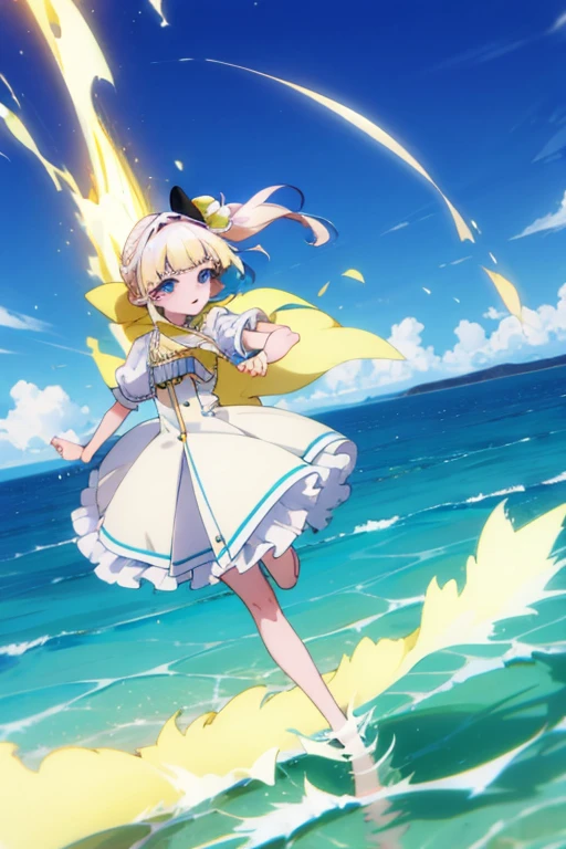 Sea dress magical girl