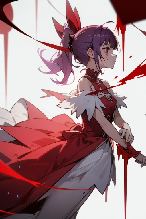 Blood dress magical girl