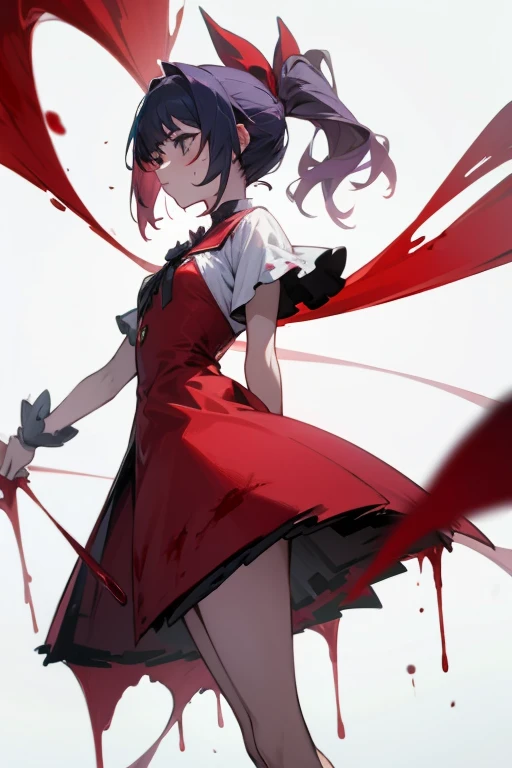 Blood dress magical girl