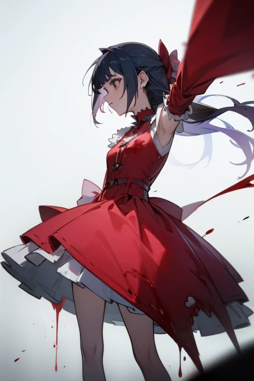 Blood dress magical girl