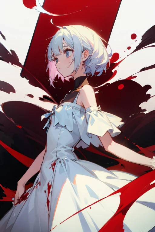 Blood dress magical girl