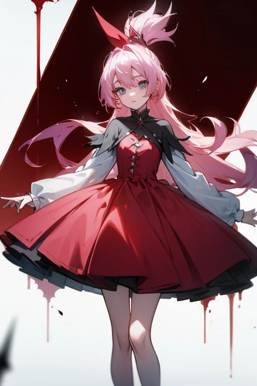 Blood dress magical girl