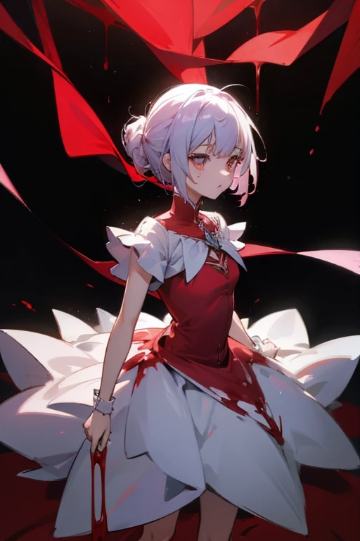 Blood dress magical girl