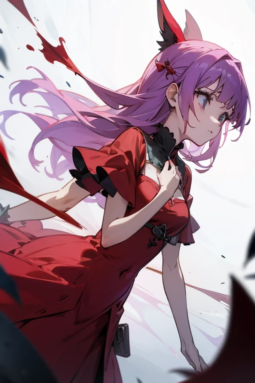 Blood dress magical girl