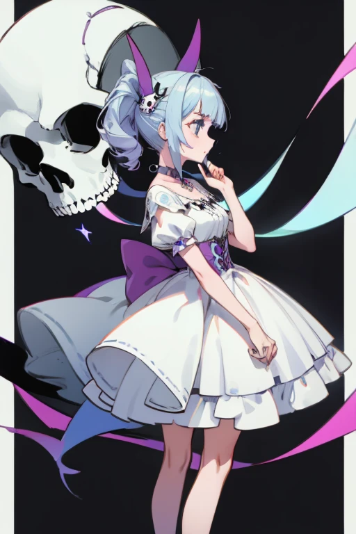 Skull dress magical girl