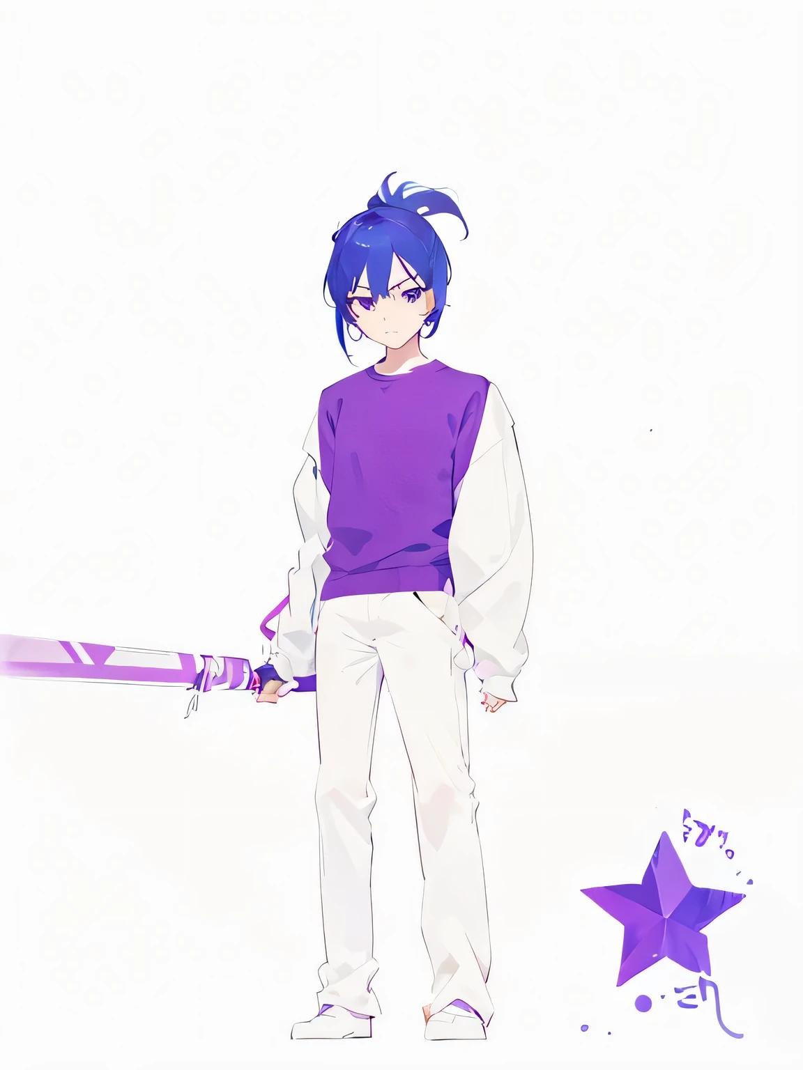 Keep it 2D, average animation meme short artstyle with a little bit of anime art style in it.
