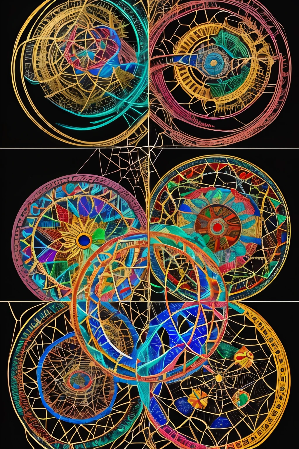 Medium: Drawing, painting, or digital art
Symbols: Create a spider web with threads of different colors representing various cultures.
Intertwining: Use psychological symbols like gears, lightbulbs, or puzzle pieces to be caught within the web. This visualizes how cultural influences become intricately woven into our mental processes.