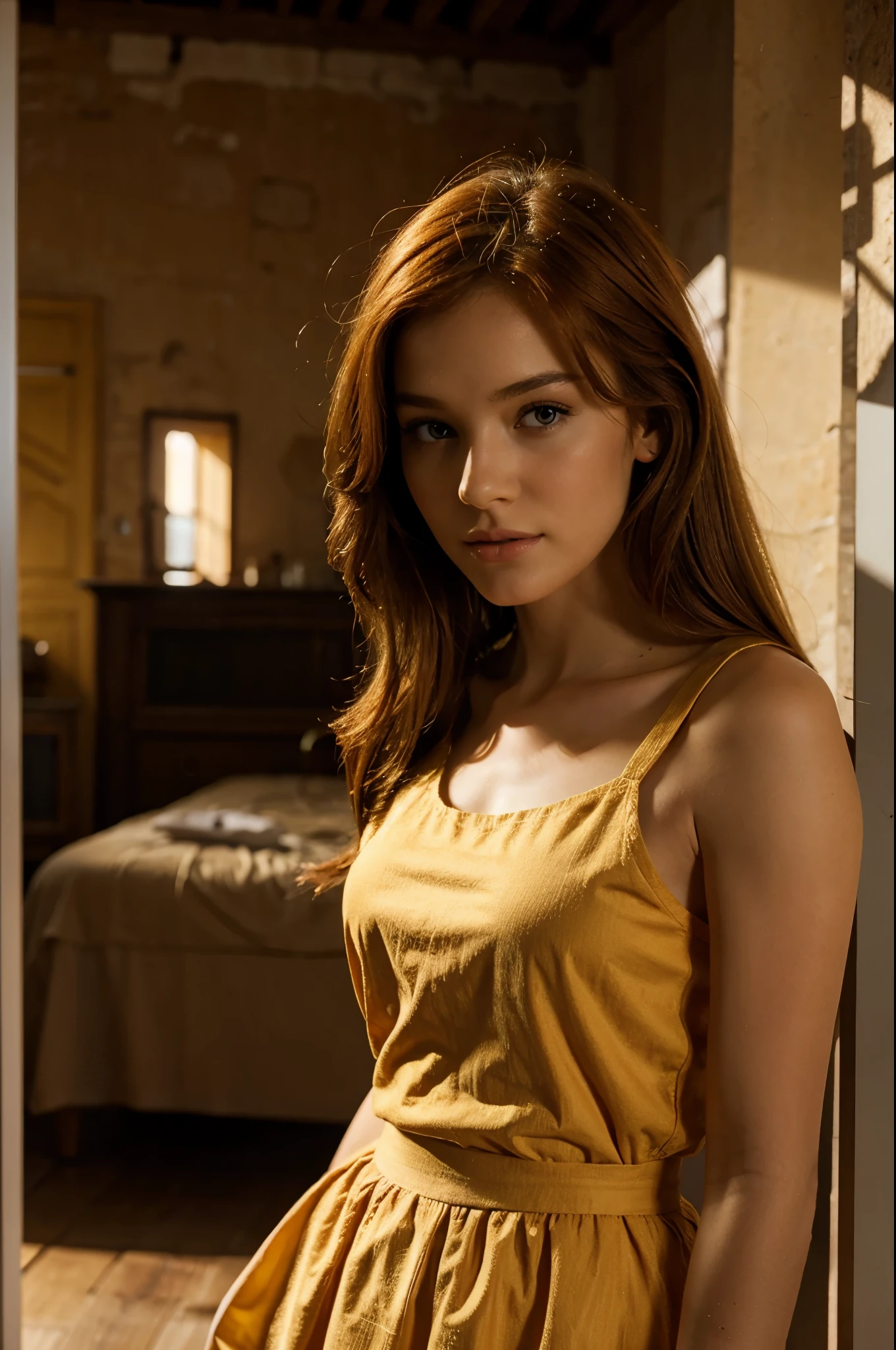 Belle femme rousse