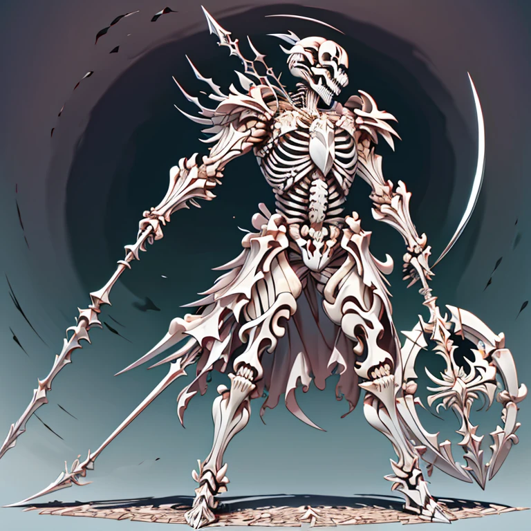 Skeleton Lancer Has a spear Carrying a one-handed shield