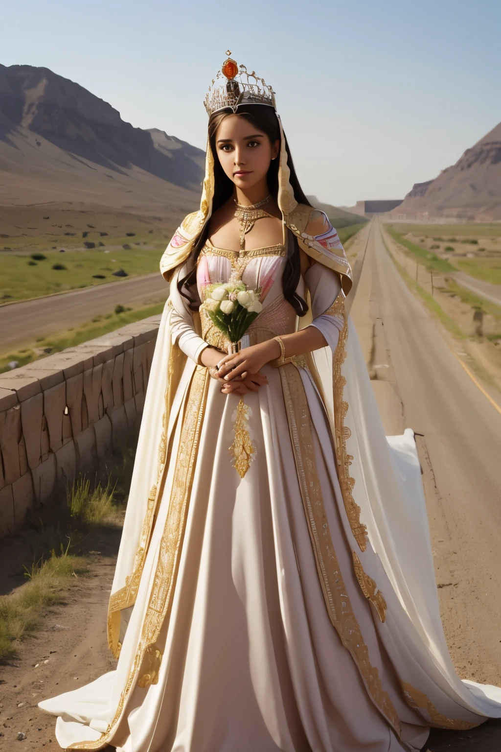 the princess gives you an escort to the border, then you continue alone towards the high priest's skin and..., cute face, tasy