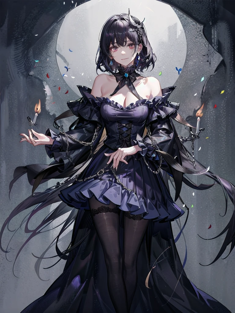 James Gurney, Surrealist art , dream-like, mysterious, Provocative, symbolic, Complex, detailed,, (Gothic but very beautiful:1.4), (masterpiece, Highest quality:1.4) , Nicola Samori Style, Queen of the Night