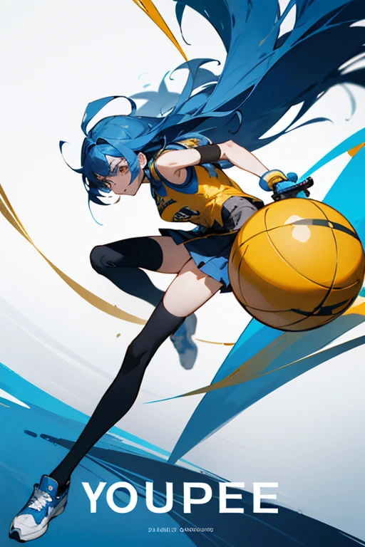 Generate a logo with the name yourphe the logo should have a hanging courts with anime character inspired look
