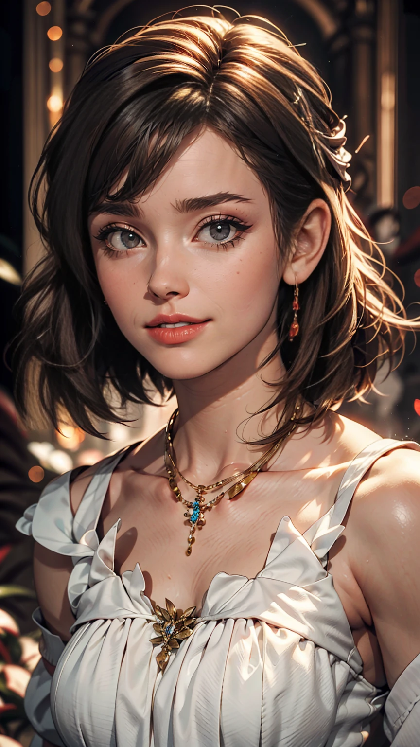 Fashion model, 25 years old, [[[[close]]]], [[[[chest]]]], [[[[head]]]], [[[[shoulder]]]], Perfect Eyes, Perfect Iris, Perfect Lips, Perfect Teeth, Perfect Skin, Soft Front Light, Shine, High resolution, (Calm colors:1.2)、White woman