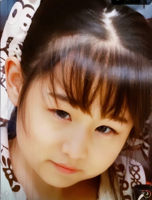 (8k, highest quality, masterpiece:1.2), (Realistic, photo-Realistic:1.37), Very detailed, 1 girl, cute, alone, Beautifully detailed skies, Detailed Cafe, night, Sitting, date, (Red Nose), (smile:1.15), (Mouth closed) Small breasts, Beautiful details, (Collared shirt:1.1), night, Wet, suit, rain, White lace, (short hair:1.2), Floating Hair NovaFrogStyle, topless,
