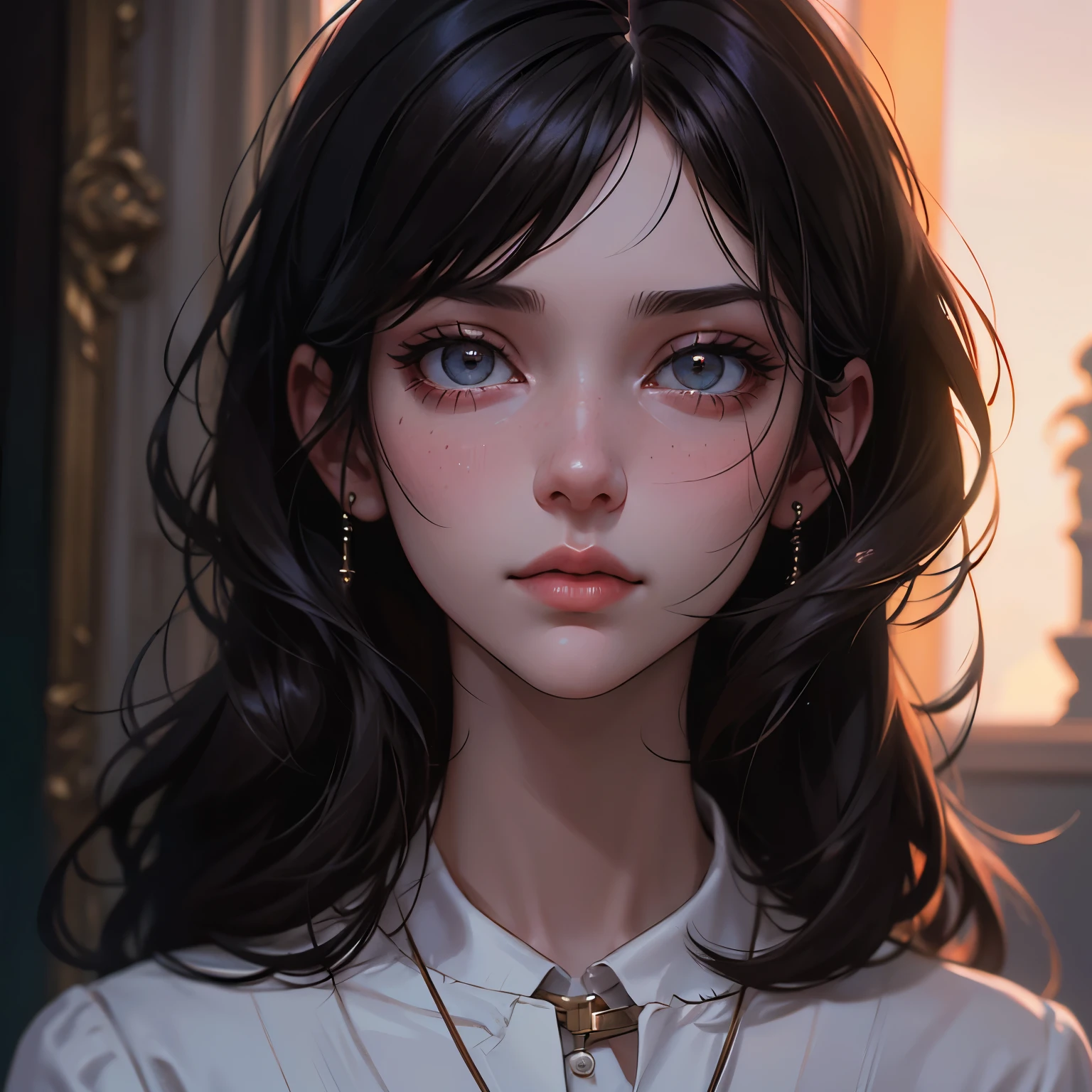 rosa brilhante, impressionante retrato colorido intrincado, epic character composition, por ilya kuvshinov, alessio albi, nina masic, sharp focus, natural lightting, espalhamento subsuperficial, f2, 35mm, grain of film